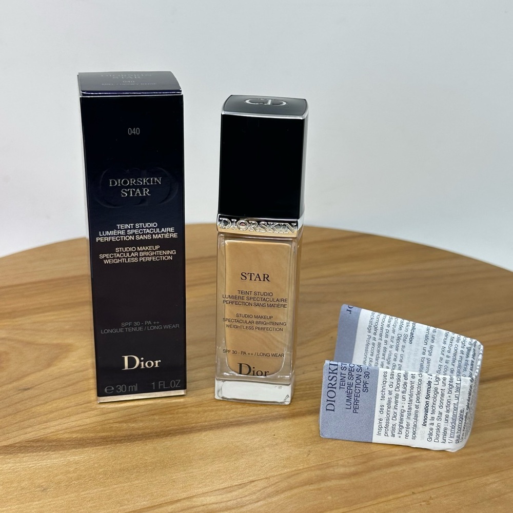 Dior Diorskin Star Studio Makeup SPF30 Long Wear #040 Honey Beige NEW